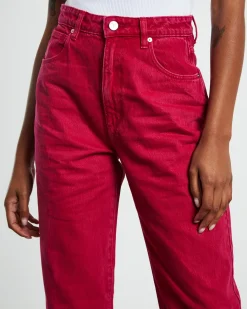 A Carrie Jeans Magenta Pink