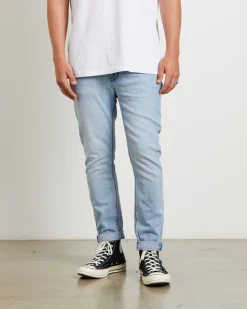 A Dropped Slim Denim Jeans Rossi