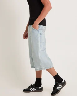 A7 Mega Baggy Denim Shorts Wayne
