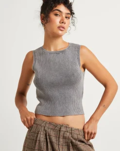 Acid Rave Rib Knit Top