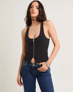 Addison Racer Top