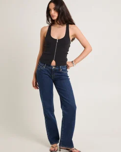 Addison Racer Top