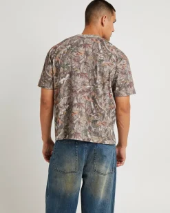 Admission Cropped Camo T-Shirt