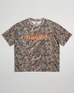 Admission Cropped Camo T-Shirt