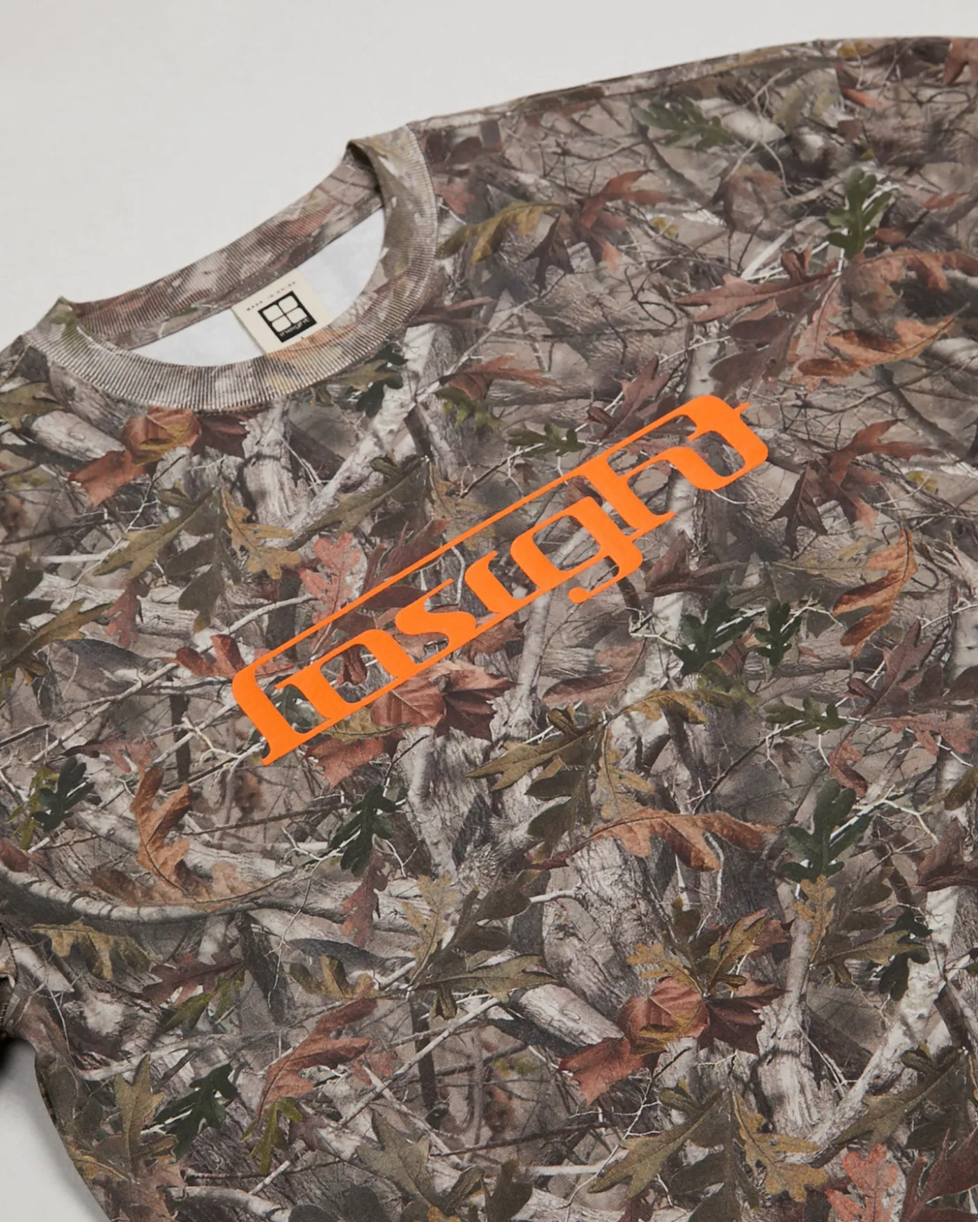 Admission Cropped Camo T-Shirt