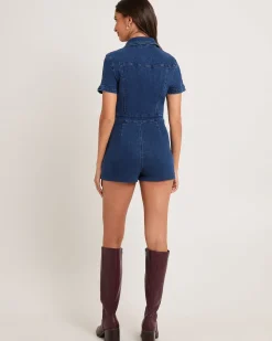 Alanis Denim Playsuit
