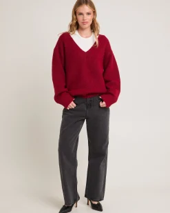 Alexa Mid Rise Denim Jeans Petite Relaxed