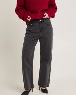 Alexa Mid Rise Denim Jeans Petite Relaxed