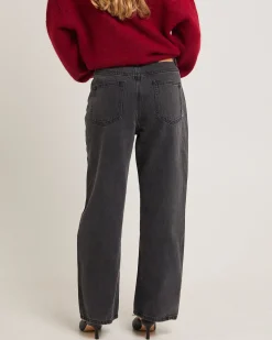 Alexa Mid Rise Denim Jeans Petite Relaxed