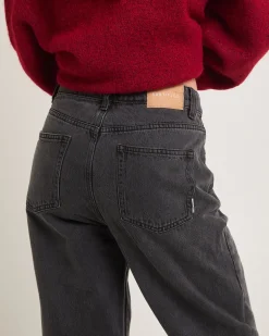 Alexa Mid Rise Denim Jeans Petite Relaxed