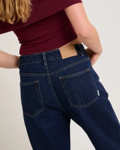 Alexa Mid Rise Denim Jeans Petite Relaxed