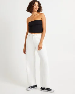 Alexa Mid Rise Relaxed Denim Jeans