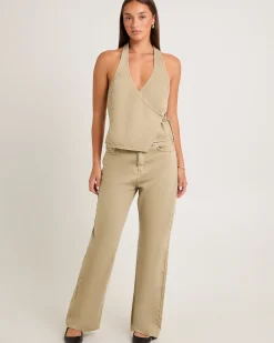 Alexa Mid Rise Relaxed Denim Jeans