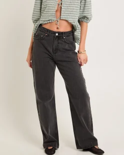 Alexa Mid Rise Relaxed Denim Jeans