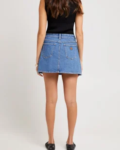 Aline Denim Skirt Reese