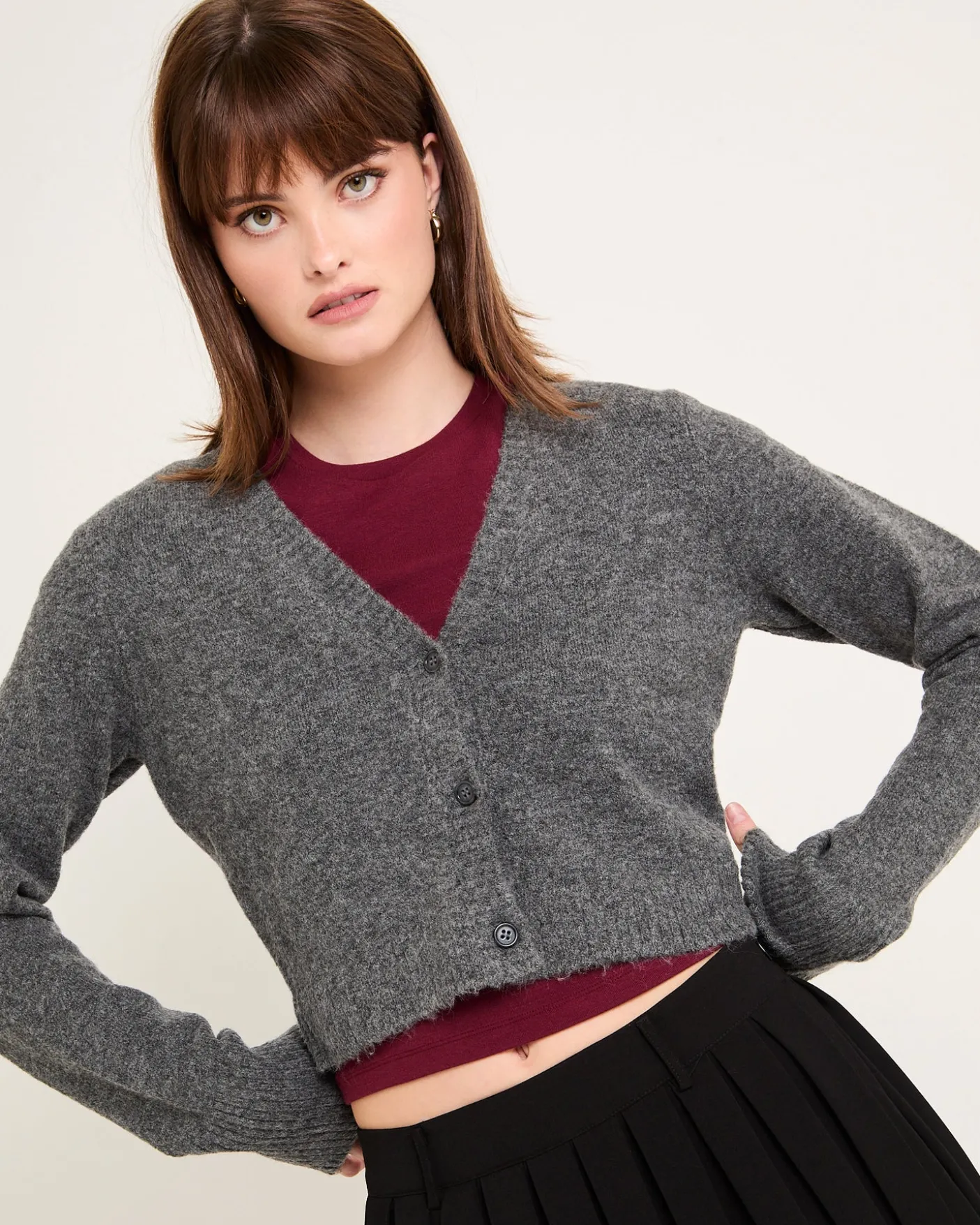 Amber Cropped Cardigan