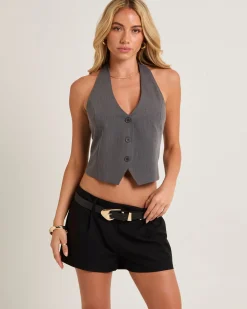 Amiri Halter Tailored Vest