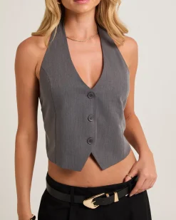 Amiri Halter Tailored Vest