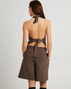 Amiri Halter Tailored Vest