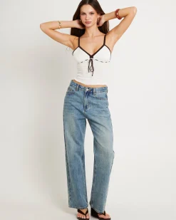 Arielle Contrast Knit Top