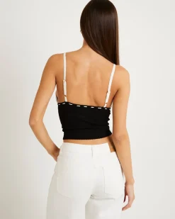 Arielle Contrast Knit Top