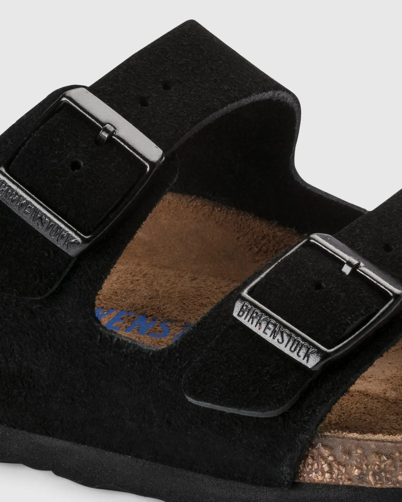 Arizona Soft Foot Bed Suede Leather Sandal