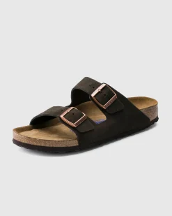 Arizona Soft Foot Bed Suede Leather Sandal