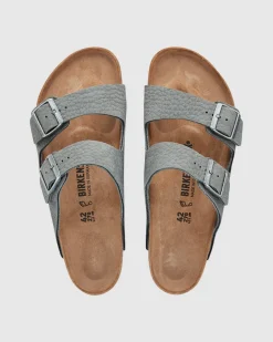 Arizona Soft Footbed Nubuck Leather Sandals