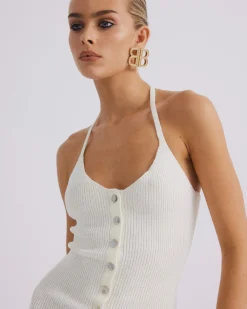 Arles Dress Off White