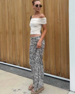 Armani Cold Shoulder Top