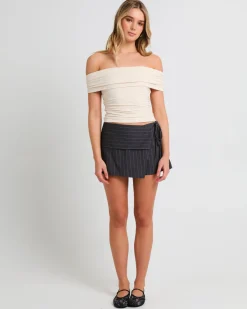 Armani Cold Shoulder Top