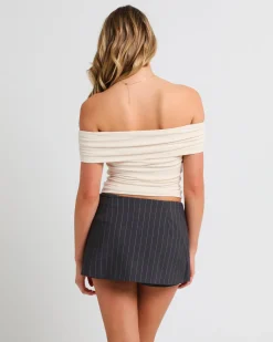 Armani Cold Shoulder Top