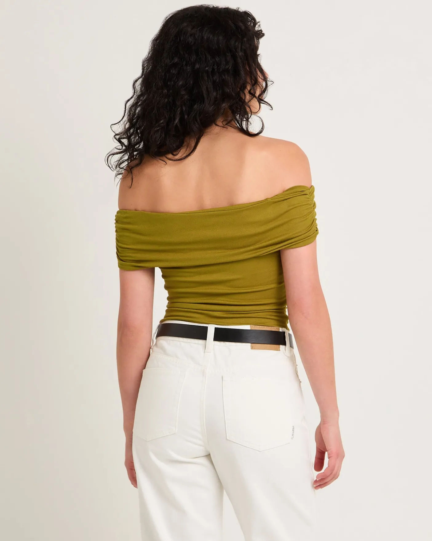 Armani Cold Shoulder Top