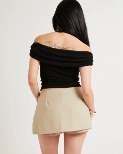 Armani Cold Shoulder Top