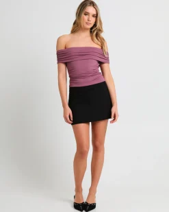 Armani Cold Shoulder Top