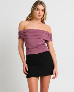 Armani Cold Shoulder Top