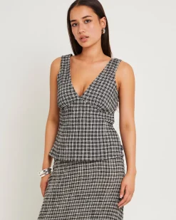 Asta Seersucker Top