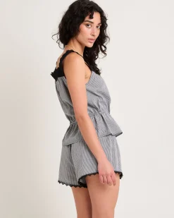 Aster Lace Insert Cotton Cami Top