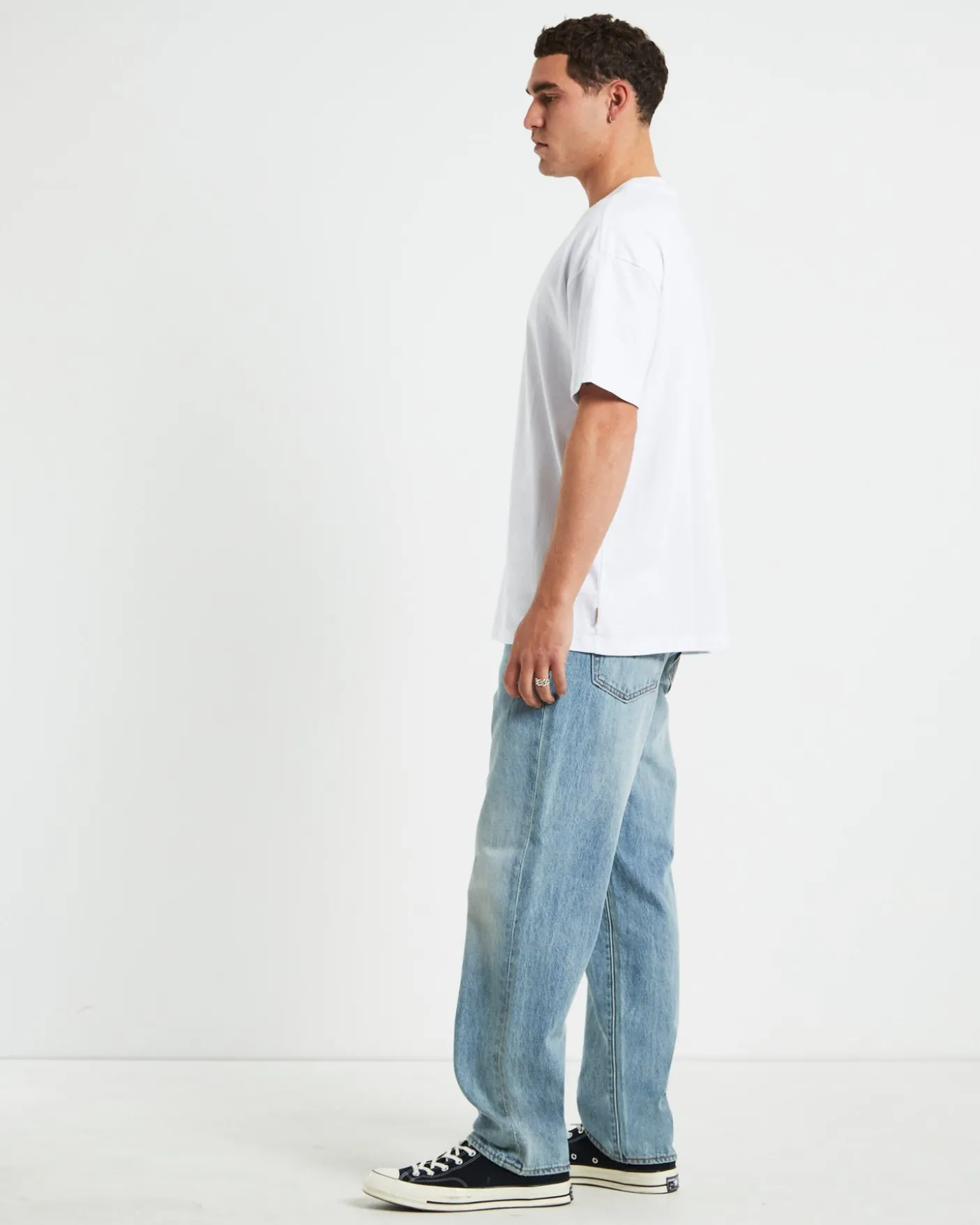Atom Short Sleeve T-Shirt in White