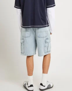 Auckland Cargo Denim Jorts