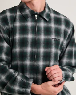 Austin Zip Check Shacket