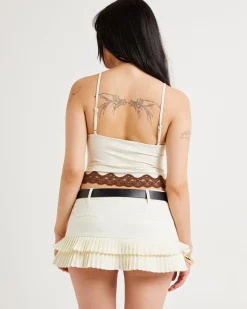 Avery Contrast Lace Cami