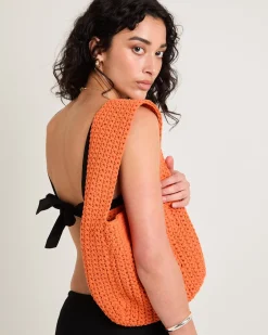 Ayra Crochet Shoulder Bag
