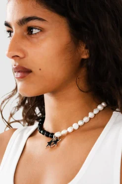 B & W Icon Necklace