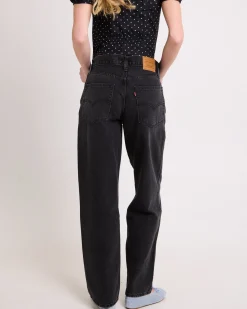 Baggy Dad Denim Jeans Shrink Up