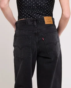 Baggy Dad Denim Jeans Shrink Up