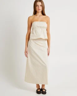 Bailey Stripe Maxi Skirt