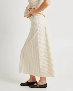 Bailey Stripe Maxi Skirt