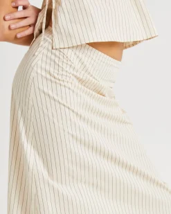 Bailey Stripe Maxi Skirt