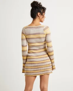 Bambi Stripe Knit Mini Dress